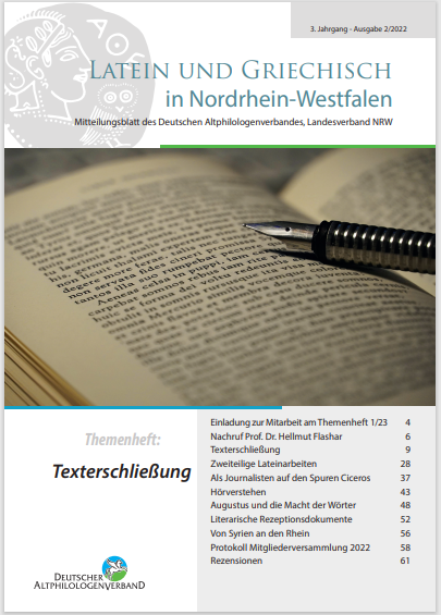 					Ansehen Bd. 3 Nr. 2 (2022): Texterschließung
				